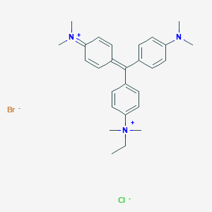 molecular formula C27H35BrClN3 B080857 Ethyl green CAS No. 14855-76-6