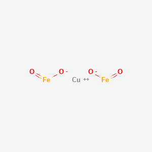 molecular formula CuFe2O4 B080864 Copper iron oxide CAS No. 12018-79-0