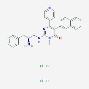 molecular formula C29H29Cl2N5O B8087012 AMG-548 (dihydrochloride) 