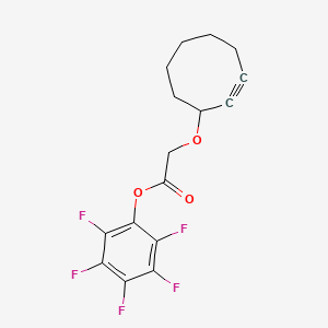 molecular formula C16H13F5O3 B8087067 Cyclooctyne-O-PFP ester 