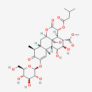 molecular formula C32H44O16 B8087130 Yadanzioside A 