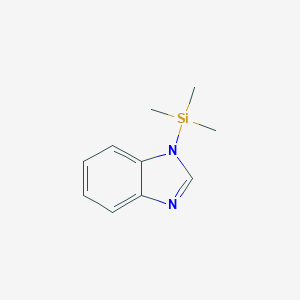 molecular formula C10H14N2Si B080881 1-(trimethylsilyl)-1H-benzimidazole CAS No. 13435-08-0