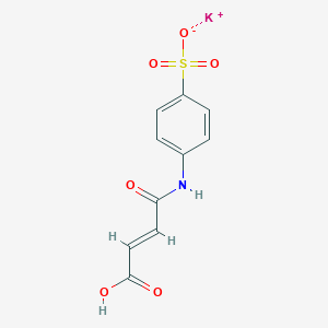 4-{[(2E)-3-Carboxyprop-2-enoyl]amino}benzenesulfonate (K+)