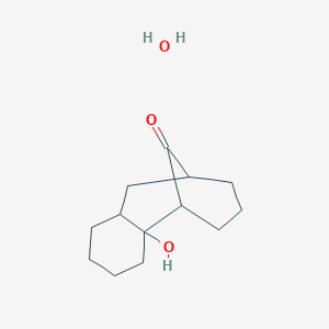2-Hydroxytricyclo[7.3.1.02,7]tridecan-13-one;hydrate