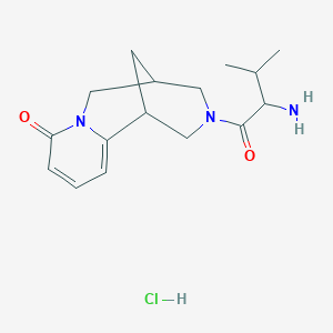 11-(2-Amino-3-methylbutanoyl)-7,11-diazatricyclo[7.3.1.02,7]trideca-2,4-dien-6-one;hydrochloride