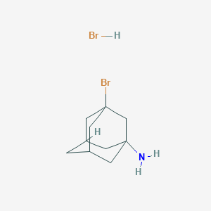 molecular formula C10H17Br2N B8088402 3-Bromoadamantan-1-amine;hydrobromide CAS No. 876-54-0