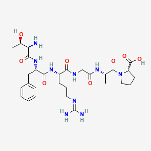 molecular formula C29H45N9O8 B8088825 PAR3 (1-6) (human) 