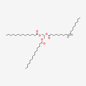 molecular formula C49H92O6 B8088851 1,3-Dimyristoyl-2-oleoylglycerol 