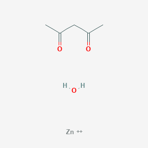 Zinc 2,4-pentanedionate monohydrate