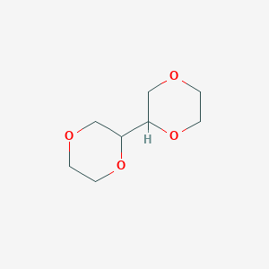 molecular formula C8H14O4 B080895 2,2'-Bi-1,4-dioxane CAS No. 14230-41-2