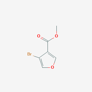 molecular formula C6H5BrO3 B8090112 Methyl 4-bromofuran-3-carboxylate 