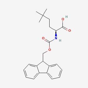 molecular formula C23H27NO4 B8090176 n-Fmoc-5,5-dimethyl-l-norleucine 