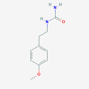 molecular formula C10H14N2O2 B080907 [2-(4-methoxyphenyl)ethyl]urea CAS No. 13576-85-7