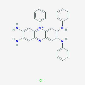 molecular formula C30H25ClN6 B080911 Indulin CAS No. 12771-92-5