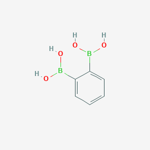 molecular formula C6H8B2O4 B080914 1,2-Phenylenediboronic acid CAS No. 13506-83-7