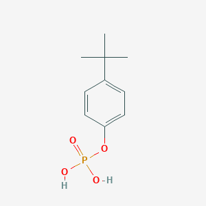 molecular formula C10H15O4P B080915 p-tert-Butylphenyl dihydrogen phosphate CAS No. 13421-39-1
