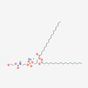 molecular formula C45H87NNaO11P B8091907 DSPE-MPEG(2000) (sodium salt) 