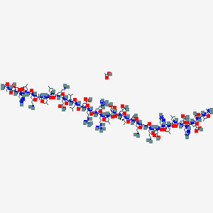 molecular formula C176H304N56O51 B8091929 Abaloparatide (acetate) 