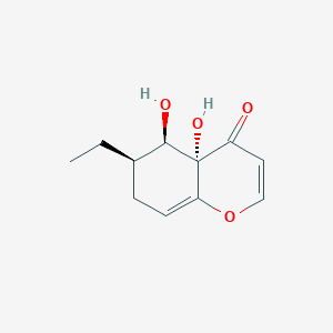 molecular formula C11H14O4 B8091960 Agistatin D 