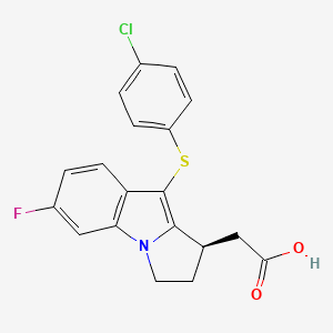 molecular formula C19H15ClFNO2S B8092350 (R)-L 888607 