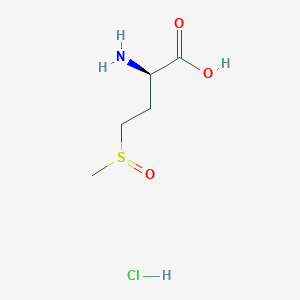 molecular formula C5H12ClNO3S B8093382 D-Methionine sulfoxide hydrochloride 