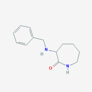 3-(Benzylamino)hexahydro-2H-azepin-2-one