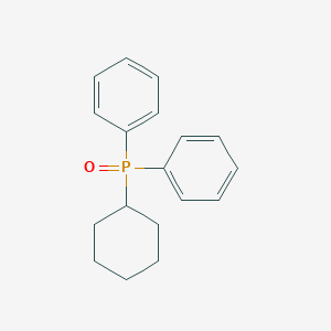 molecular formula C18H21OP B080947 Cyclohexyldiphenylphosphine oxide CAS No. 13689-20-8