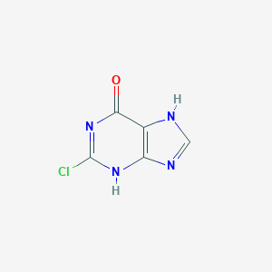 molecular formula C5H3ClN4O B080948 2-Chlorohypoxanthine CAS No. 13368-14-4