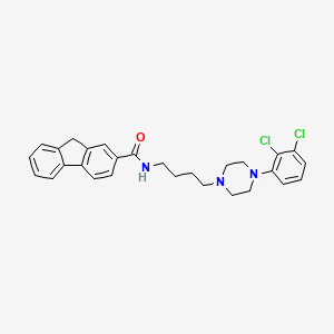 molecular formula C28H29Cl2N3O B8095234 NGB 2904 