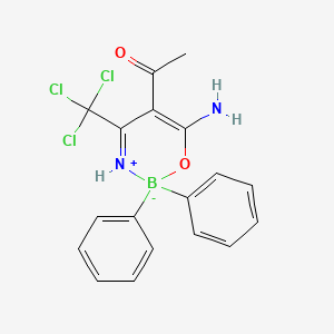molecular formula C18H16BCl3N2O2 B8095273 NBC 6 