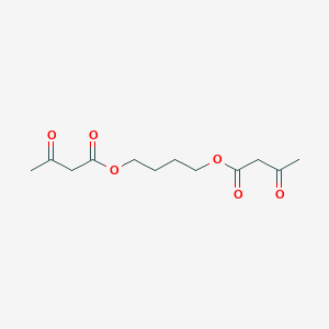 molecular formula C12H18O6 B080957 Butane-1,4-diyl diacetoacetate CAS No. 13018-41-2
