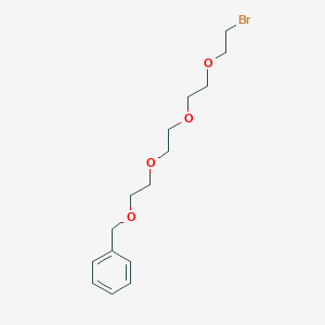 molecular formula C15H23BrO4 B8096587 BnO-PEG3-CH2CH2Br 