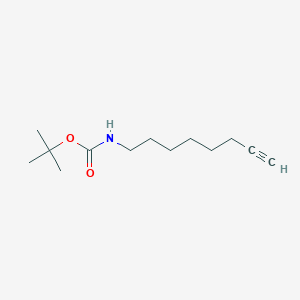 molecular formula C13H23NO2 B8096781 tert-Butyl oct-7-yn-1-ylcarbamate 