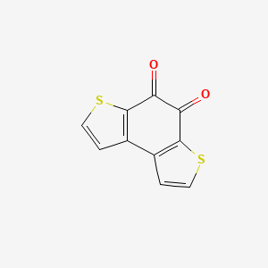 molecular formula C10H4O2S2 B8097771 thieno[3,2-e][1]benzothiole-4,5-dione CAS No. 24243-31-0