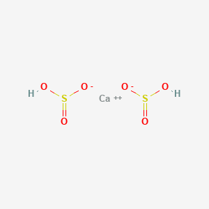 molecular formula CaH2O6S2 B080985 Calcium bisulfite CAS No. 13780-03-5