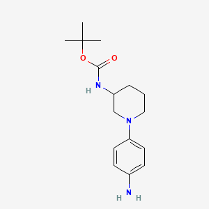 1-(4-Aminophenyl)-3-(Boc-amino)piperidine