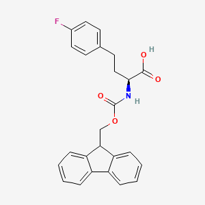 n-Fmoc-(s)-4-fluorohomophenylalanine
