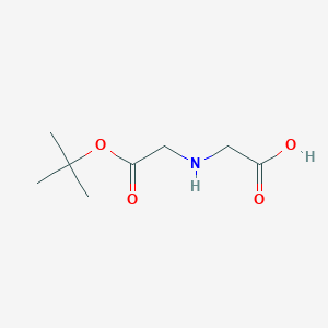 molecular formula C8H15NO4 B8099068 N-(Carboxymethyl)-glycine tert-butyl ester 