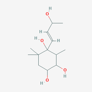 4-[(E)-3-hydroxybut-1-enyl]-3,5,5-trimethylcyclohexane-1,2,4-triol