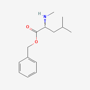 (R)-Benzyl 4-methyl-2-(methylamino)pentanoate