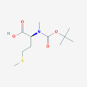 molecular formula C11H21NO4S B8099461 N-(tert-butoxycarbonyl)-N-methyl-L-methionine 