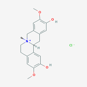 molecular formula C20H24ClNO4 B8099544 Phellodendrine (chloride) 