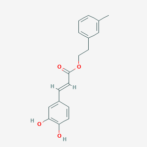 molecular formula C18H18O4 B8099653 CAFFEIC ACID, 3-METHYL PHENETHYL ESTER 