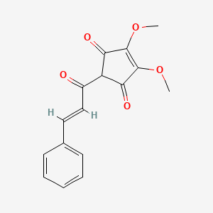 molecular formula C16H14O5 B8099796 Linderone 