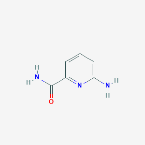 molecular formula C6H7N3O B081001 6-Aminopyridine-2-carboxamide CAS No. 13538-41-5