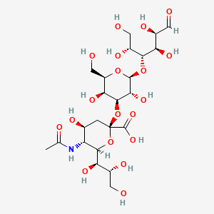 molecular formula C23H39NO19 B8100547 3'-Sialyllactose CAS No. 18409-13-7