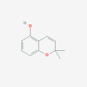 molecular formula C11H12O2 B8100645 2,2-dimethyl-2H-chromen-5-ol CAS No. 6537-43-5