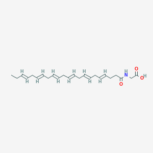 molecular formula C24H35NO3 B8100994 Docosahexaenoyl glycine 