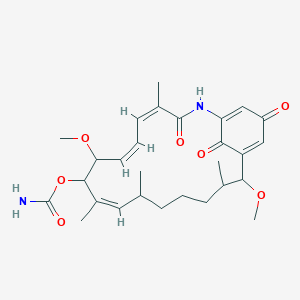 molecular formula C28H38N2O7 B8101158 Herbimycin C 