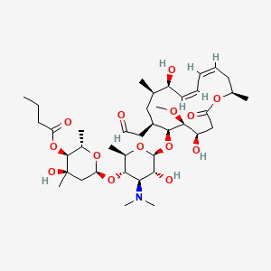 molecular formula C39H65NO14 B8101429 Leucomycin a5 